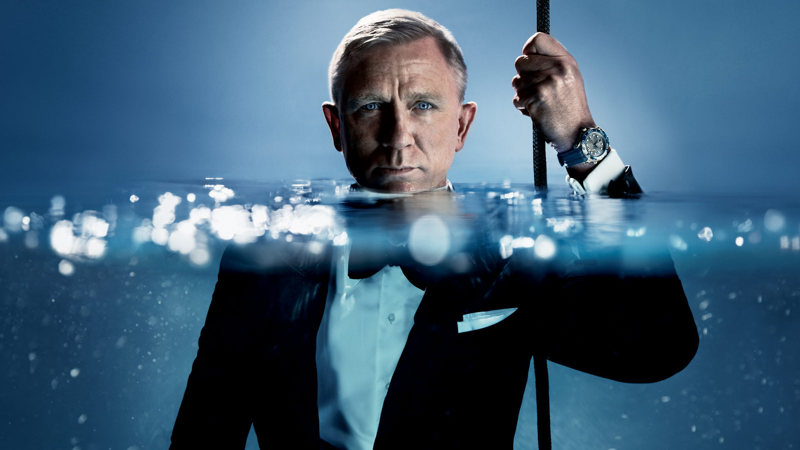 Daniel Craig With Hot Copy Omega Seamaster Diver 300M 210.32.42.20.06.001 Watch UK