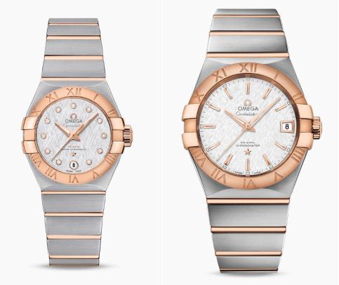 Elegant Copy Omega Constellation Watches UK For Couples