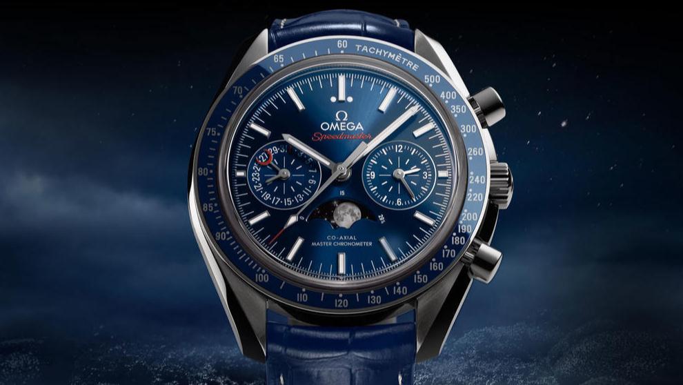 UK Advanced Replica Omega Speedmaster Moonwatch 304.33.44.52.03.001 With Moon Phases