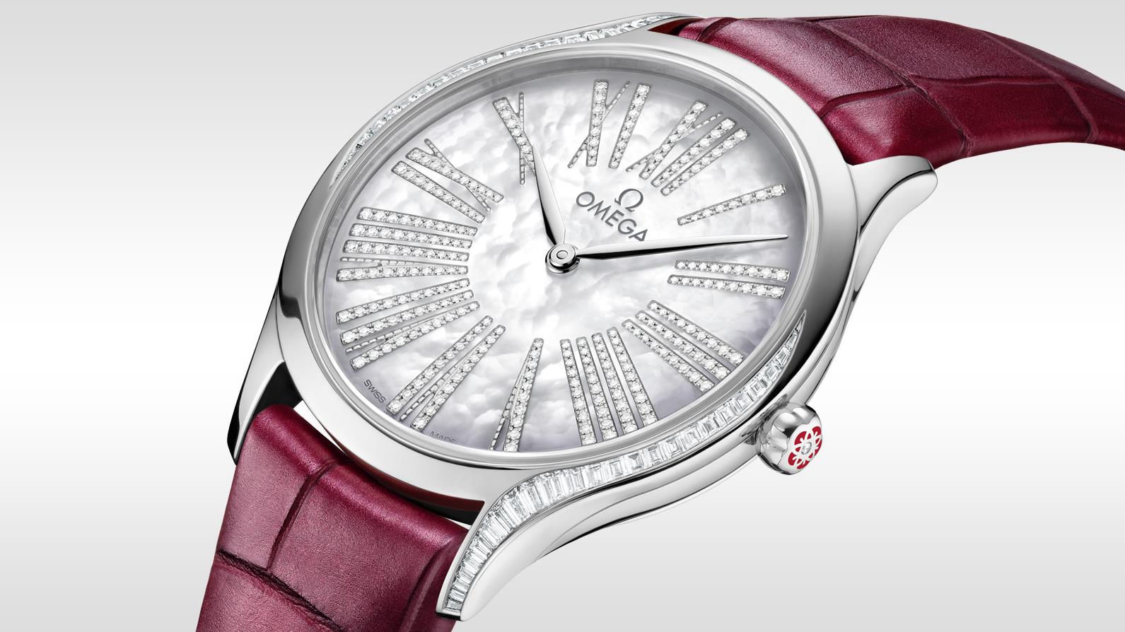 UK Best Fake Omega De Ville 428.58.36.60.55.001 Watch Made From Canopus™ 18K Gold