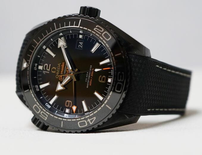 UK Cool And Best Automatic Fake Omega Seamaster Deep Black Watches For Men