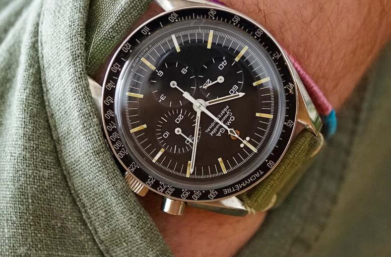 Strap Check: Vietnam-Era Camouflage Ripstop On Vintage AAA Omega Speedy Pro Replica Watches UK
