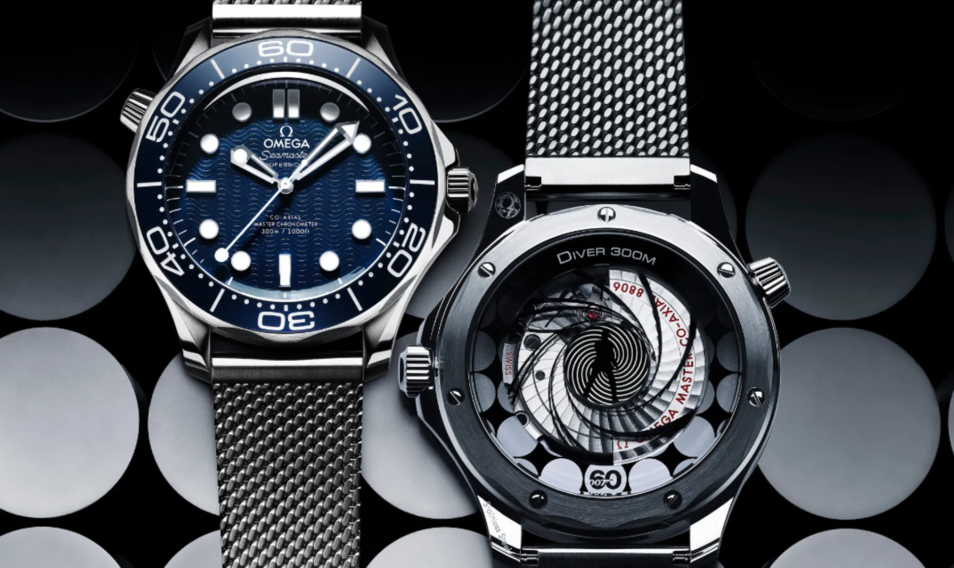 Seamaster Diver 300M 60 Years of James Bond: UK Swiss Replica Omega’s ode to the secret agent