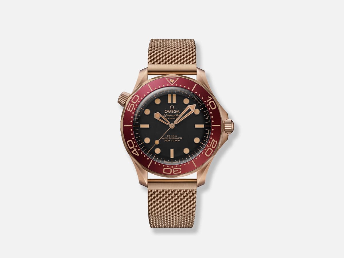 UK Top Quality Replica Omega Seamaster Diver 300M – Bronze Gold