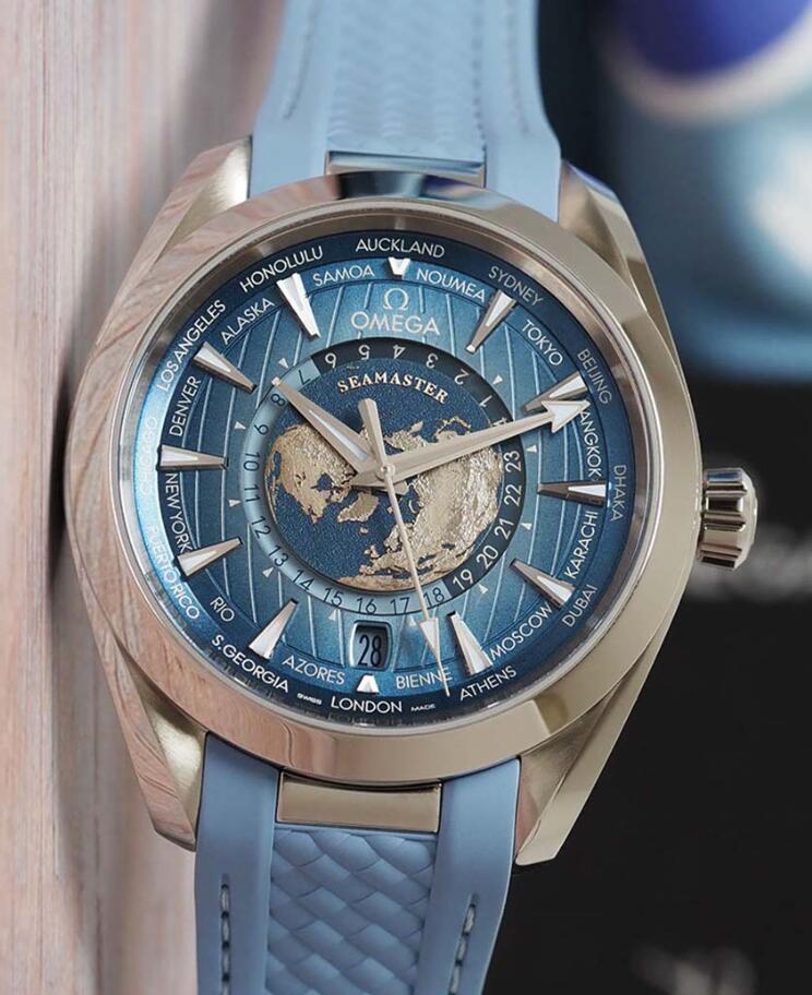 The Allure Of The UK Cheap Omega Seamaster Aqua Terra 150M Worldtimer Fake Watches For Sale